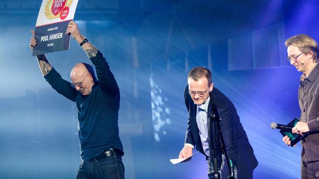 Poul Hansen, Thy BMX, blev "Årets leder". <i>Foto: Bo Lehm</i>