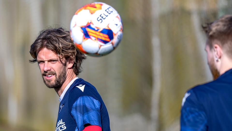 Lucas Andersen melder sig klar til fredagens kamp mod AGF. <i>Arkivfoto: Martél Andersen</i>