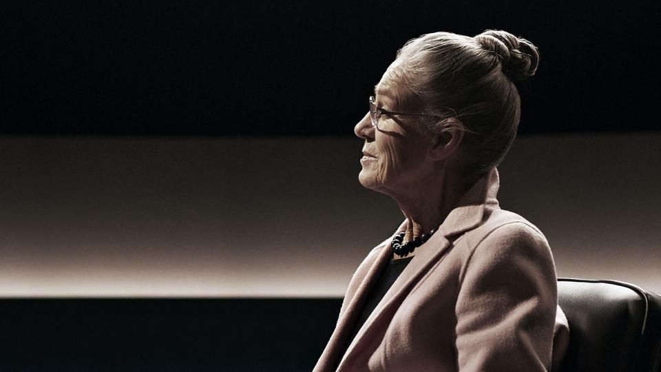 I sit sidste interview sætter afdøde Ritt Bjerregaard ord på sin tid i politik, der krævede kræfter for at entrere en mandsdomineret verden. <i>Klaus Vedfelt/TV 2/Free</i>