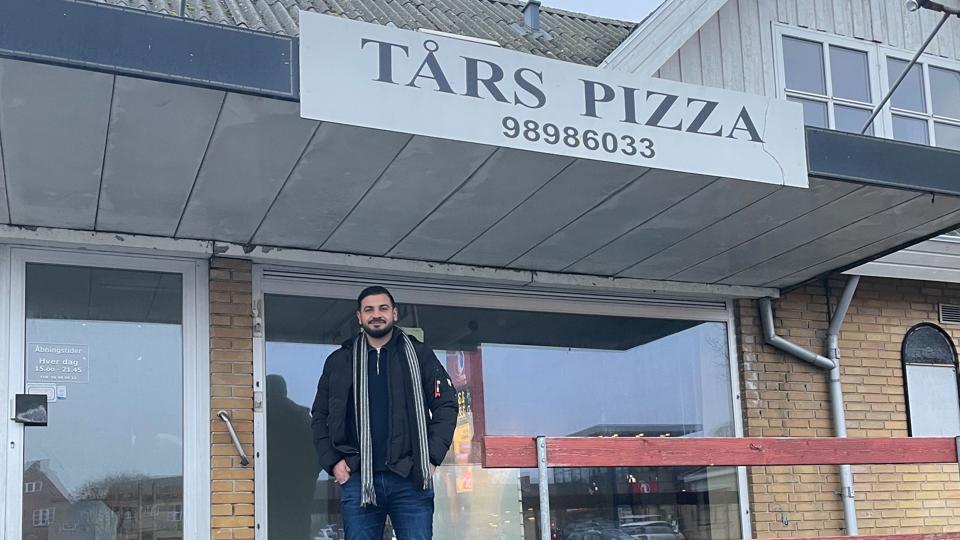 31-årige Sohrab Narimani har overtaget "Tårs Pizza". Han forventer at åbne 1. april og har planer om at byde de lokale på en lang række af lækkerier. <i>Privatfoto</i>