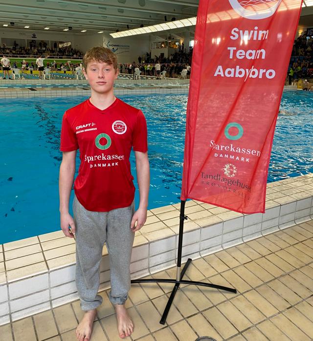 Christian Abrahamsen svømmede sig til en ny personlig rekord.