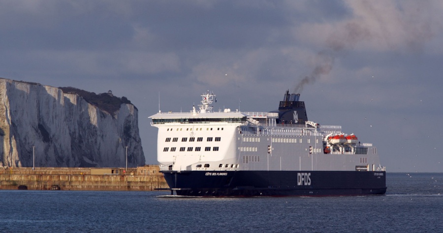 Fuld skrue på DFDS i Kanalen