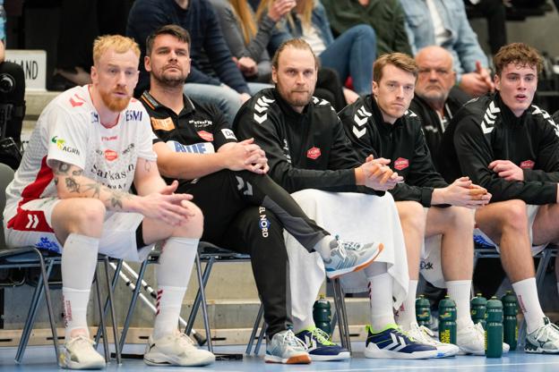 Hverken Henrik Møllgaard eller Kristian Bjørnsen kom i kamp i Herning. <i>Foto: Frank Cilius/Ritzau Scanpix</i>