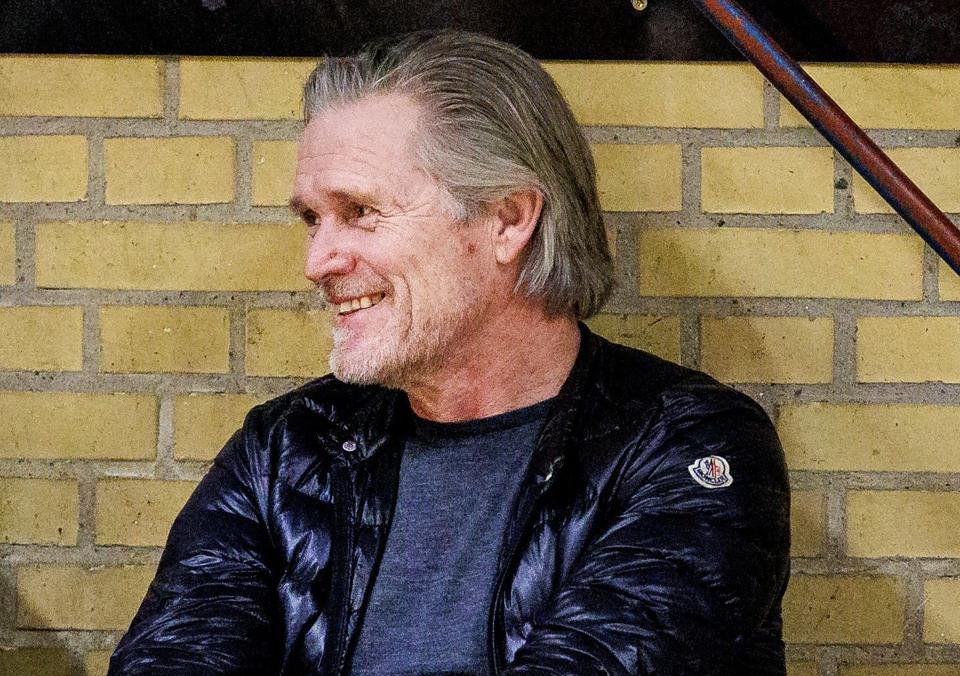 Mogens Krogh (i midten) startede 1. december 2022 i jobbet som direktør i Elitesport Vendsyssel. <i>Foto: Torben Hansen</i>