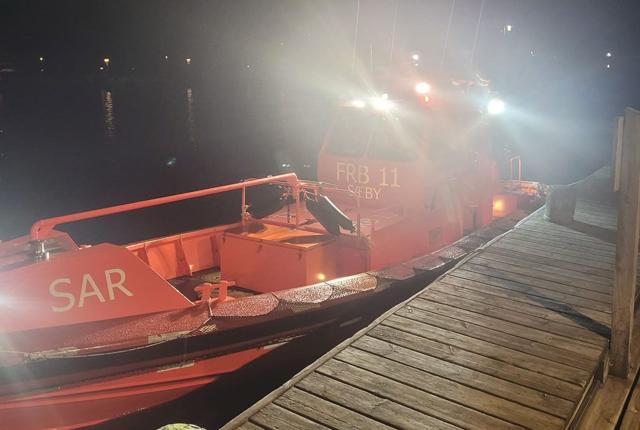 Lørdag aften måtte redningsbåden i Sæby i aktion.