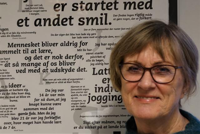 Birte Vestergaard fik diagnosen sclerose tilbage i 1992. Da hun i 2015 gik på pension, fik hun Dronningens Fortjenstmedalje for tro tjeneste gennem 40 år. 