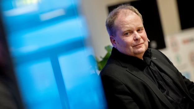 Pirates-direktør Lars Laursen kan glæde sig over, at Aalborg Pirates om ikke andet er dansk mester i store ishockeyarrangementer. <i>Foto: Lars Pauli</i>