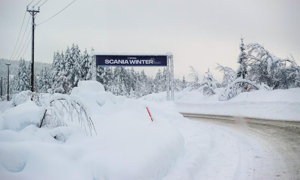 Scania Winter Test 2023 i Trysil Scania Winter Test 2023 i Trysil