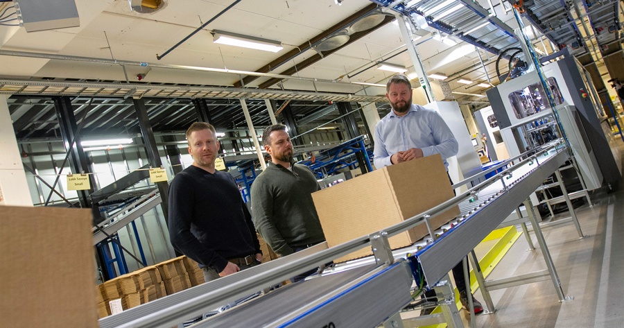 Nya förpackningslinjer spar en container om dagen