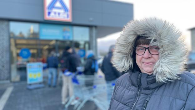Annette Dalgaard fra Sindal var en af de mange morgenfriske. <i>Foto: Claus T. Kræmmergård</i>