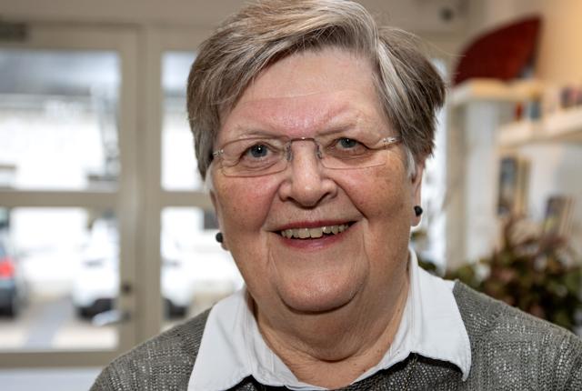 Annemie Pedersen er formand for Ældresagen i Aabybro, der 17 marts kan fejre 25 års jubilæum.