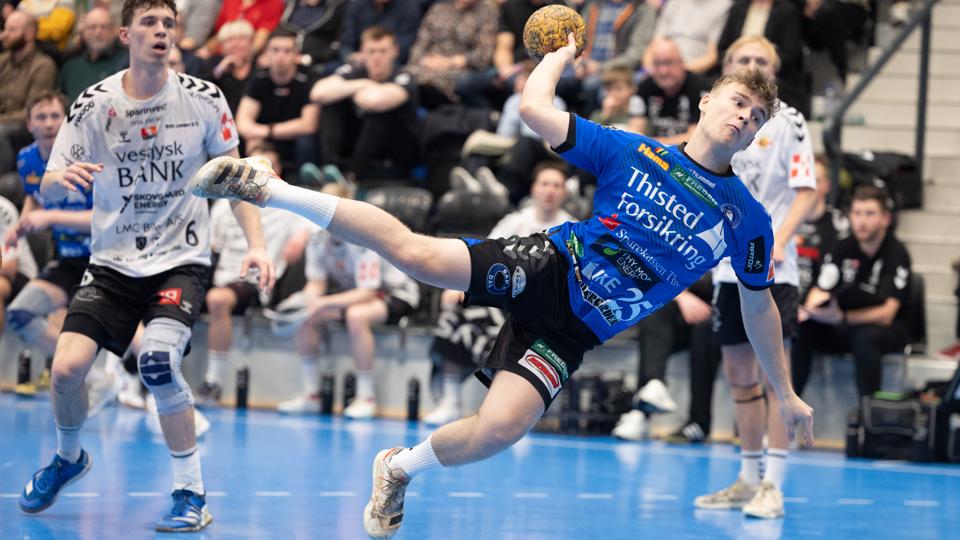 Magnus Norlyk er en af de store profiler på Mors-Thys U19-hold, der efter alt at dømme skal jagte DM-guld på hjemmebane. <i>Foto: Bente Poder</i>