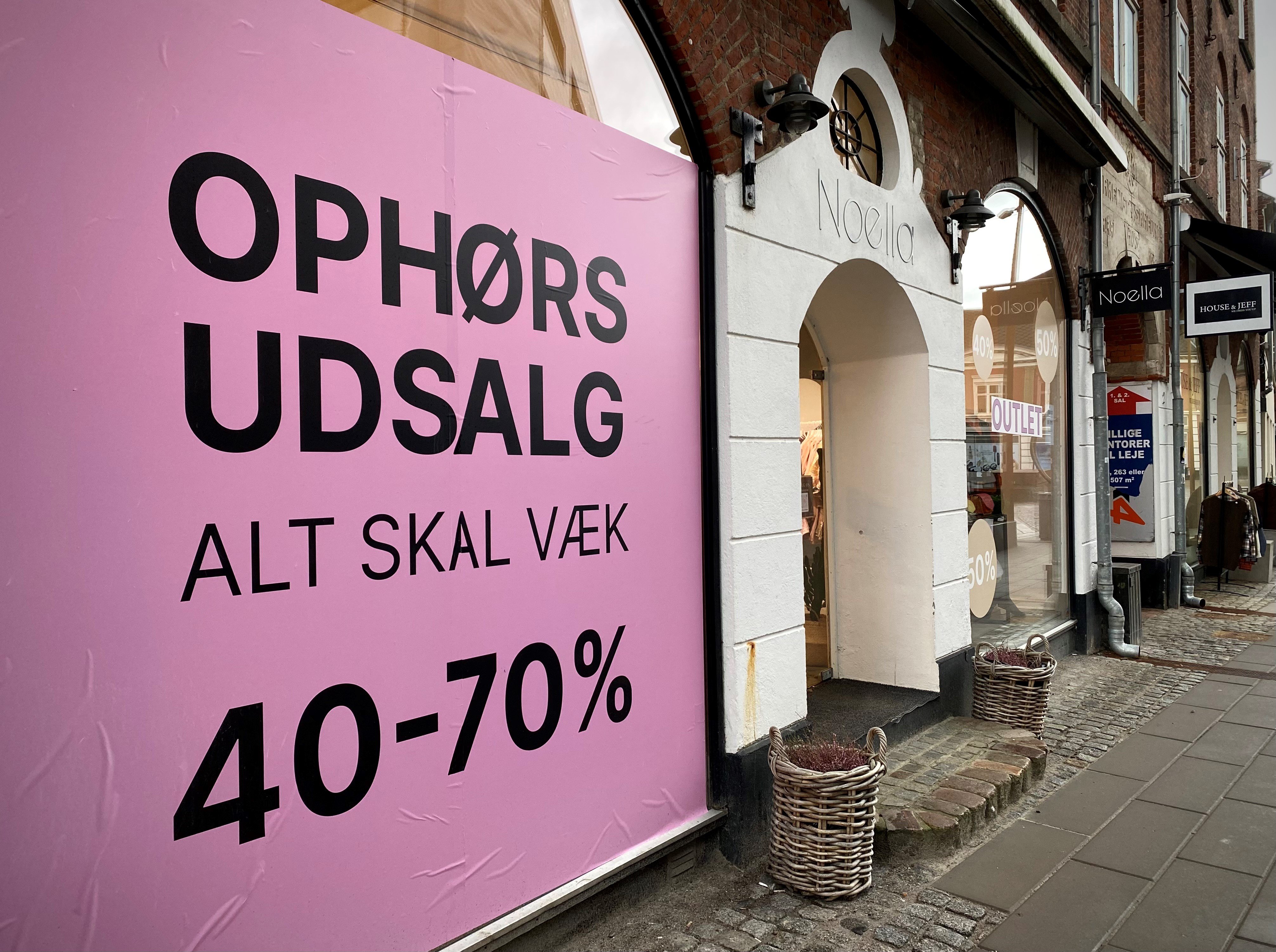 Nordjysk tøjkæde lukker butik - Læs hele artiklen Nordjyske.dk