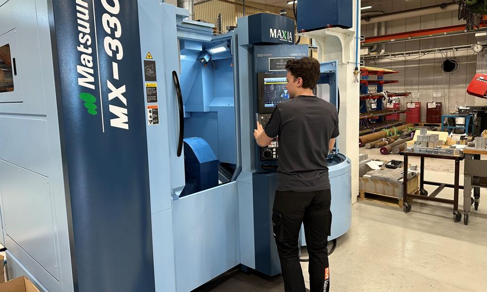 Maskinen i produktion. Maskinen i produktion.