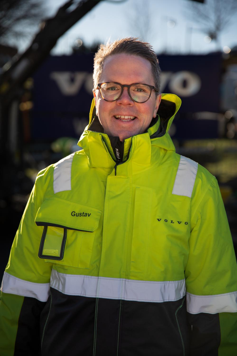 Gustav Boberg, Volvo CE Gustav Boberg, Volvo CE