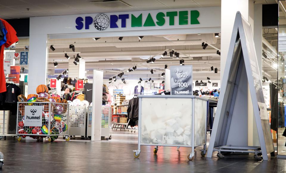 Thisteds Sportmaster bliver snart den eneste egentlige butik på første sal i J. P. Jacobsen-centret. <i>Foto: Bo Lehm</i>
