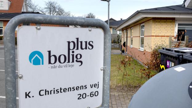 K. Christensensvej i Skalborg er også en af de afdelinger, der har haft mange problemer med boligselskabet. <i>Foto: Bente Poder</i>
