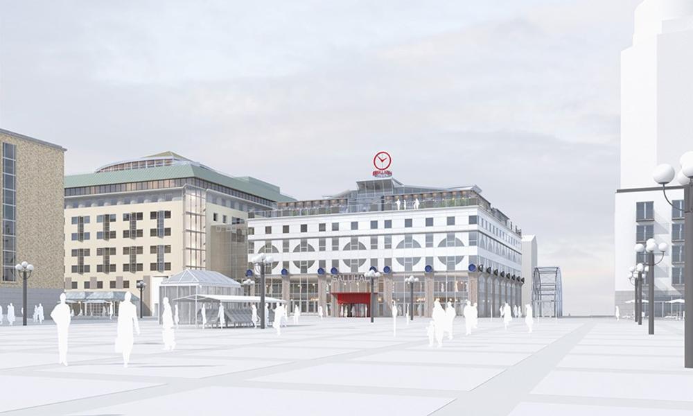 Planförslaget för nya Söderhallarna ger utökade byggrätter för påbyggnader på taken, inklusive en restaurang.
