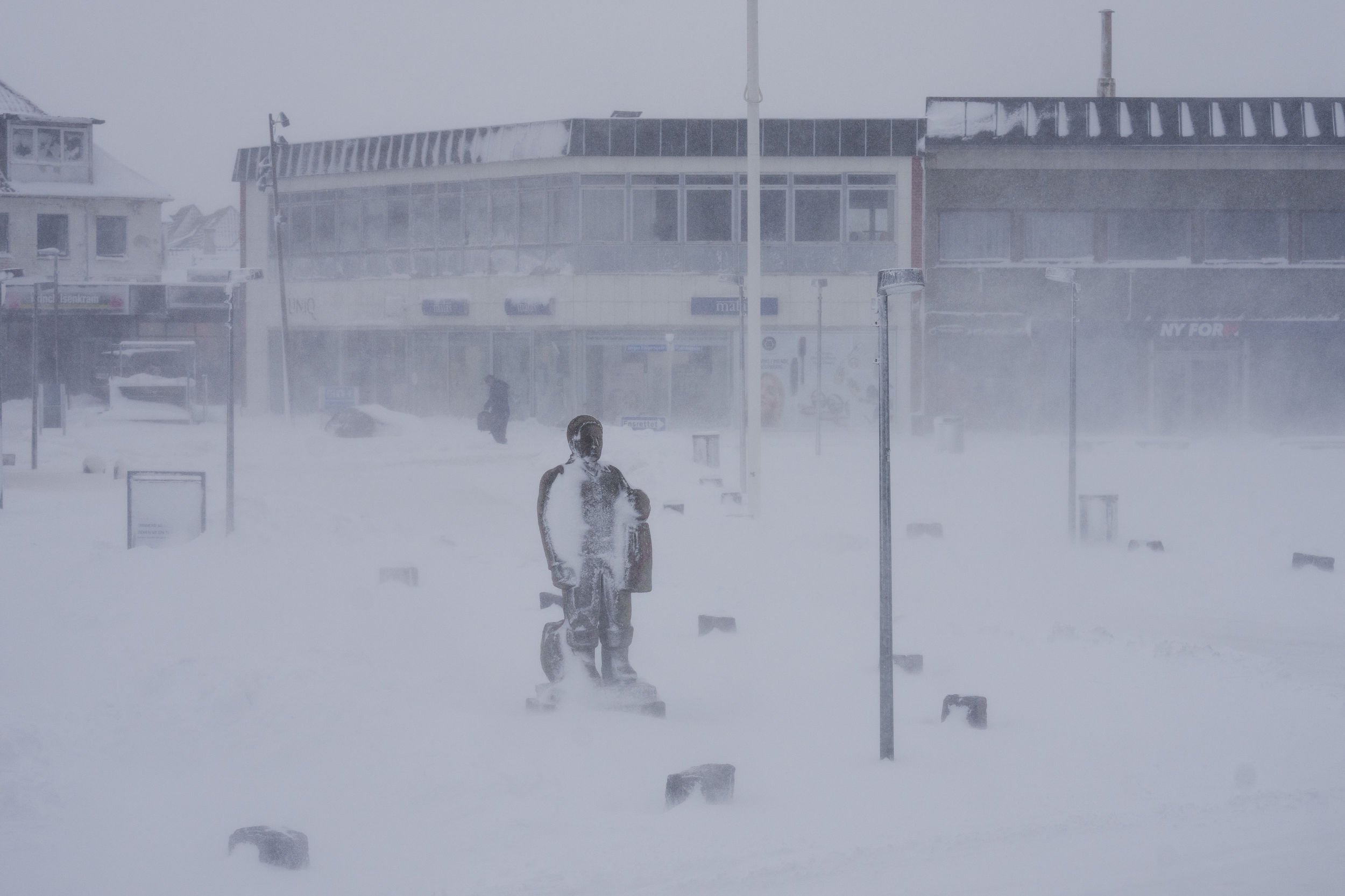 DMI's snowstorm warning was correct: Nordjyder received 30 centimeters of snow