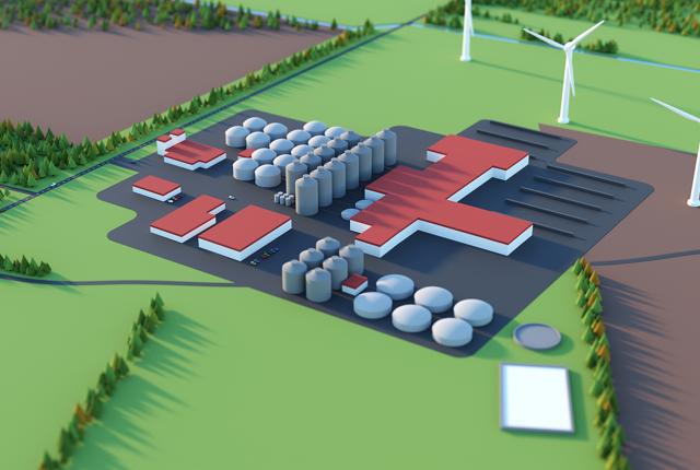 Et nyt energianlæg ved Brønderslev løber op i flere milliarder