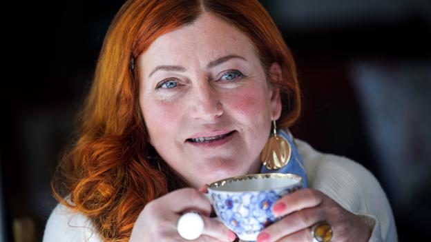 Natalia Dolgova håber på, at krigen ender så snart som muligt. <i>Foto: Bo Lehm</i>