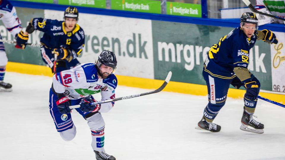 Frederikshavn White Hawks mod Herning Blue Fox