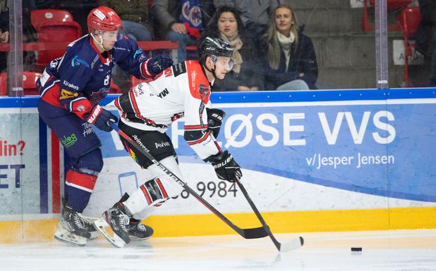 Aalborg Pirates spiller tirsdag aften den tredje kvartfinale mod Rungsted og kan her bringe sig foran i serien. <i>Foto: Thomas Sjørup/Ritzau Scanpix</i>