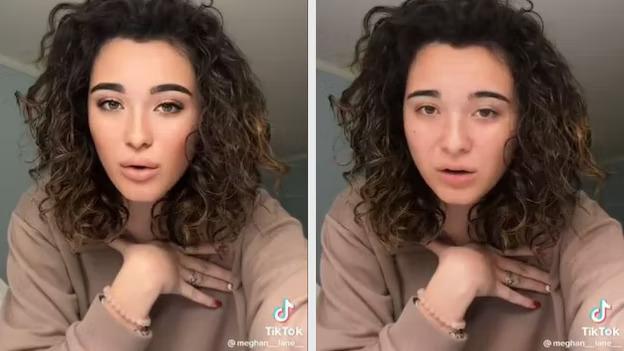 Skønhedsfiltret ''Bold Glamour''. <i>Tiktokprofil: Meghan_lane_</i>