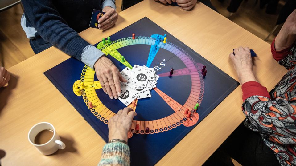 Spillet Partners er blevet en fanfavorit hos Morsø Brætspilshygge. <i>Foto: Martin Damgård</i>