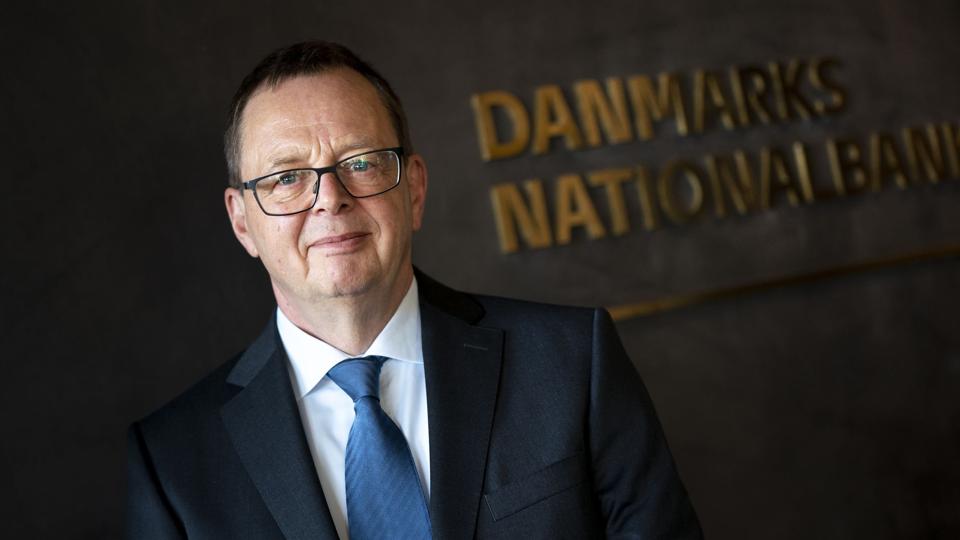 Danmarks Nationalbank hæver sin ledende rente med 0,50 procentpoint. Renten er nu på det højeste niveau siden 2009. Christian Kettel Thomasen (billede) er direktør i Nationalbanken. (Arkivfoto) <i>Ida Marie Odgaard/Ritzau Scanpix</i>