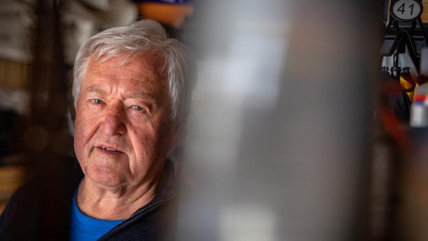 - Jeg synes bare, det lyder ublu, man skal af med 36.000 kroner, hvis man har boet i en lejlighed i to år. Det lyder simpelthen åndssvagt, siger Bjarne Jensen. <i>Foto: Martin Damgård</i>
