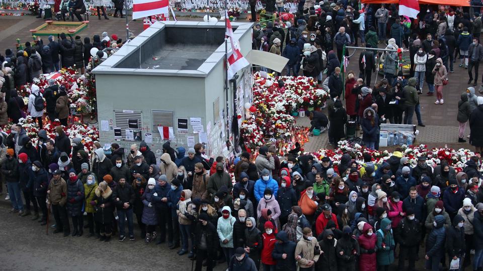 En ny FN-rapport siger, at menneskerettighedskrænkelser i Belarus er så grove, at de kan betegnes som "forbrydelser mod menneskeheden". <i>Stringer/Ritzau Scanpix</i>