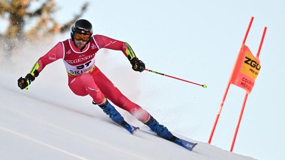 Christian Borgnæs repræsenterede indtil sidste år Østrig, hvor han er tidligere national mester i storslalom og super-G. Nu kører han for Danmark. (Arkivfoto). <i>Fabrice Coffrini/Ritzau Scanpix</i>