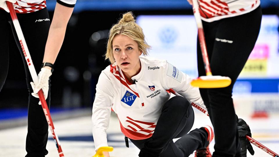 Madeleine Dupont førte søndag Danmark til sejr over Skotland. <i>Tt News Agency/Reuters</i>