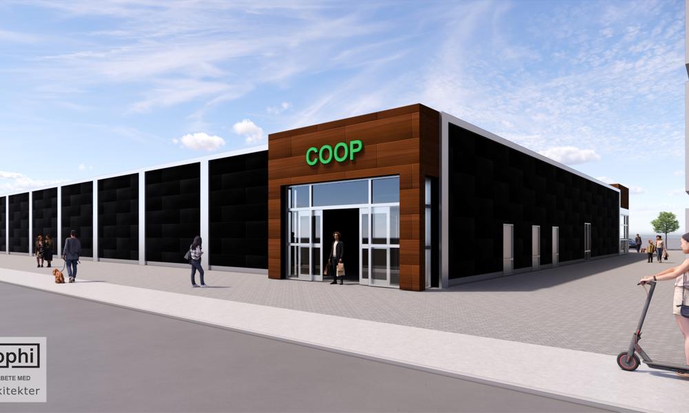 Så ska nya Coop Tomelilla se ut. Så ska nya Coop Tomelilla se ut.