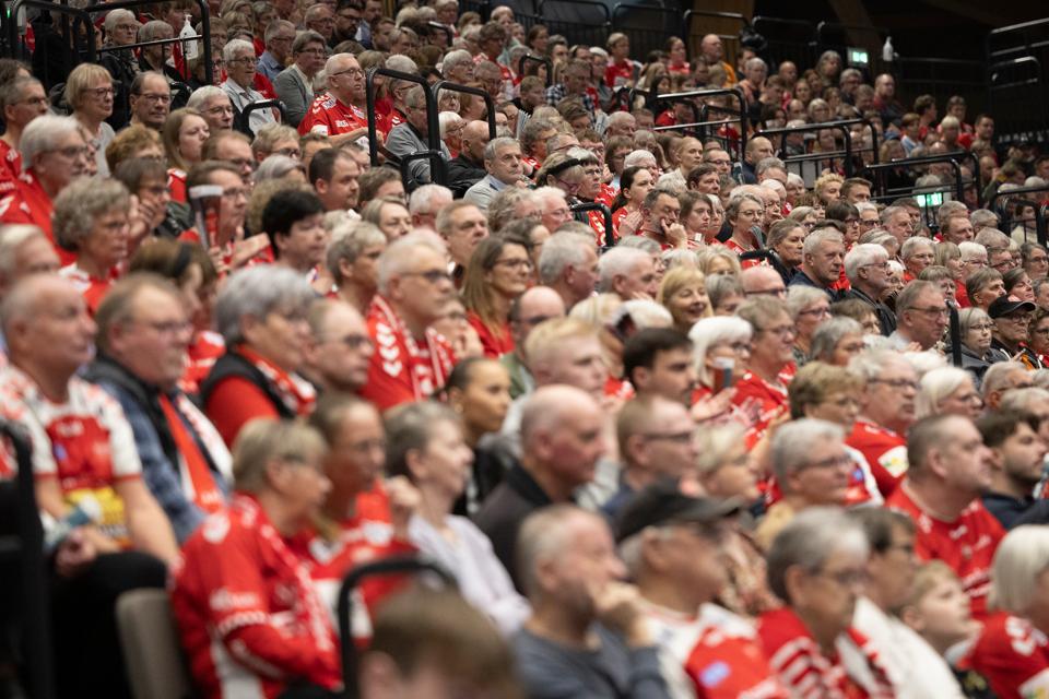 Aalborg Håndbold får plads til flere tilskuere fra næste sæson. <i>Foto: Martél Andersen</i>