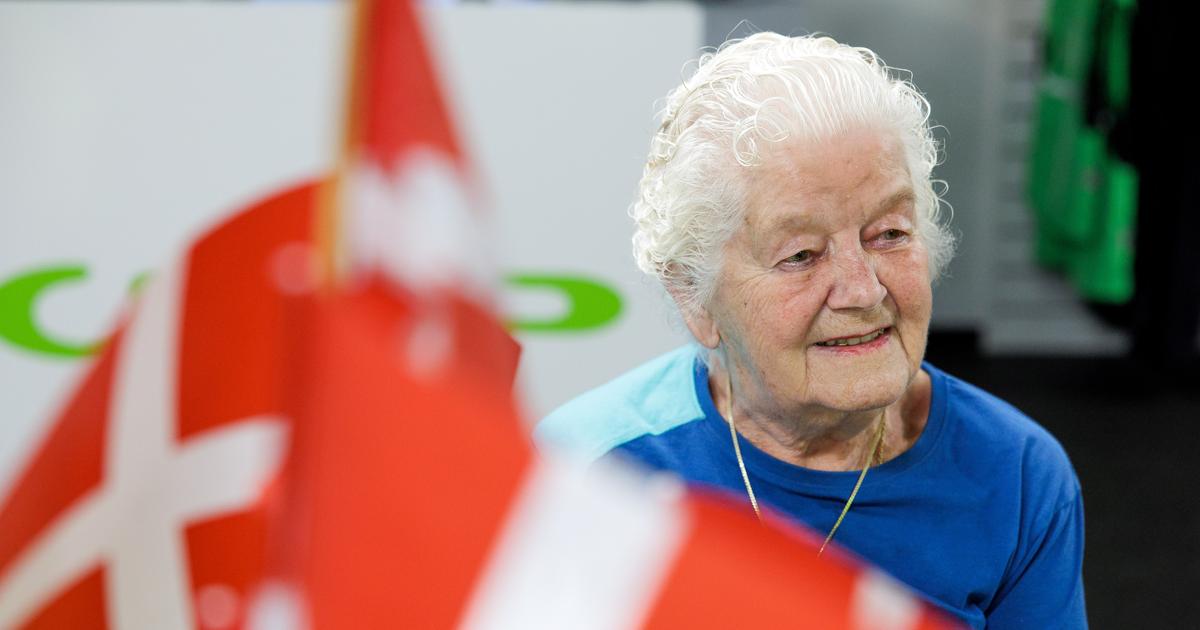 Erna, de 90 años, es asidua del gimnasio: – Somos más los que la admiramos