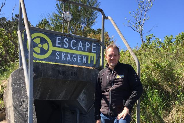 Jakob Skytte, ejer af Escape Skagen.