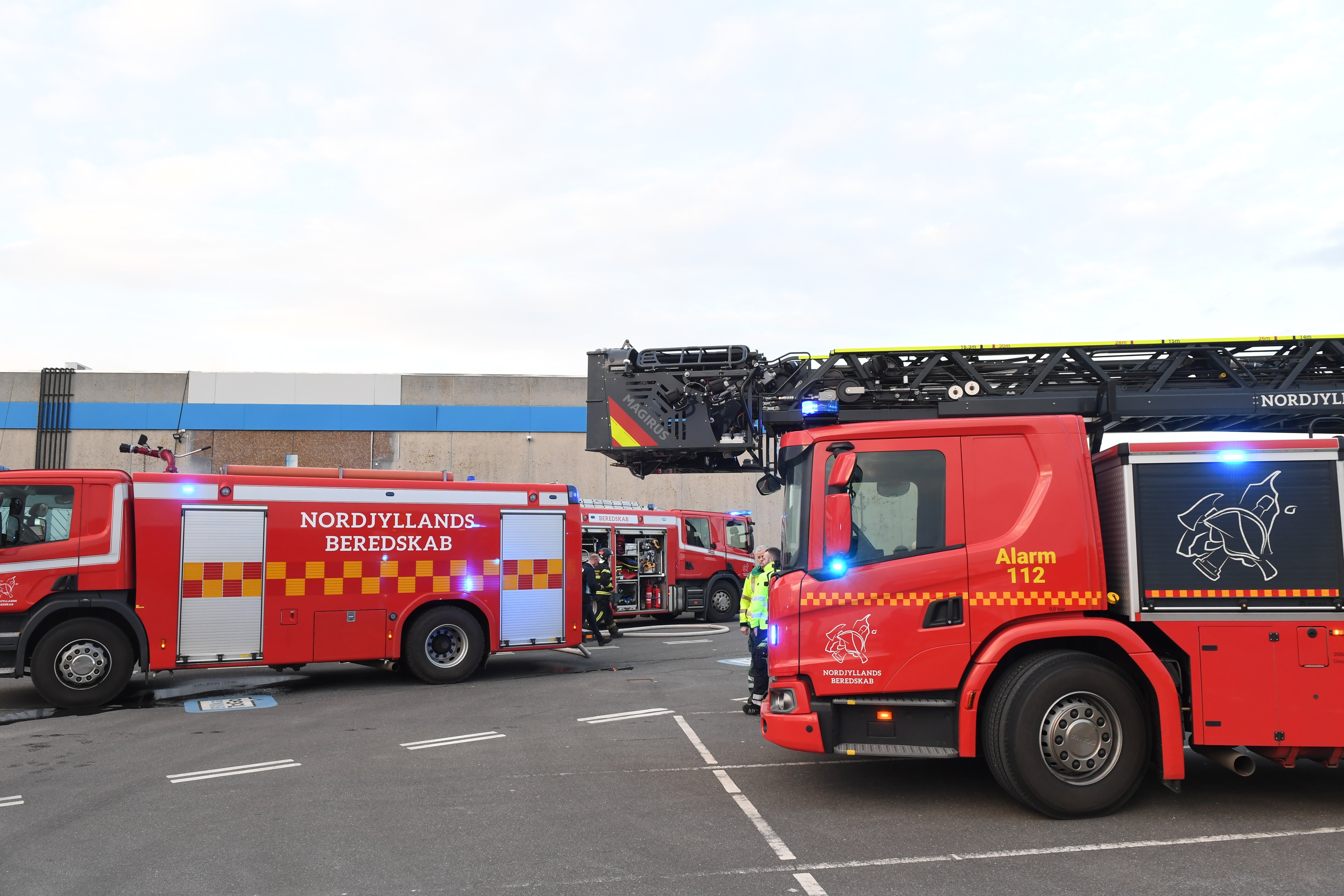 Aalborg Storcenter and Bilka evacuated due to fire