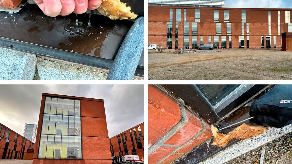 Problemet med våde facader på Nyt Aalborg Universitetshospital er så grelle, at projektdirektøren overvejer helt at standse byggeriet.