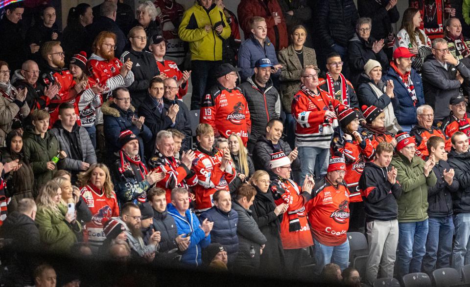 Aalborg Pirates kommer til at sætte ny tilskuerrekord til søndagens finale <i>Arkivfoto: Martél Andersen</i>