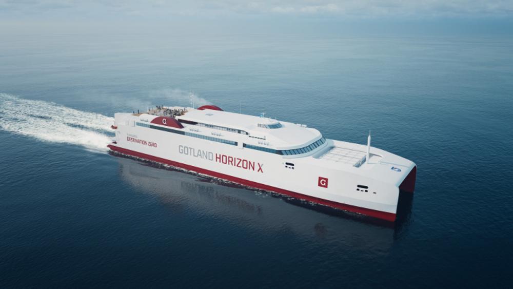 ’Gotland Horizon X’ är Gotlandsbolagets andra konceptfartyg inom Horizonserien som presenterades förra året.