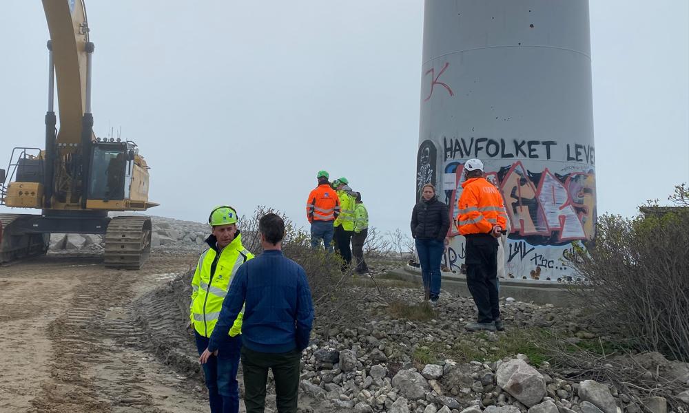 By & Havn og Aarsleff var samlet for at overvære, at den sidste sten blev lagt. By & Havn og Aarsleff var samlet for at overvære, at den sidste sten blev lagt.