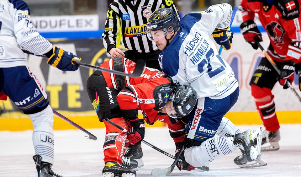 Hos Aalborg Pirates forventer man en krig på isen, når det søndag gælder anden kamp i DM-finaleserien mod Herning Blue Fox. <i>Foto: Lars Pauli</i>