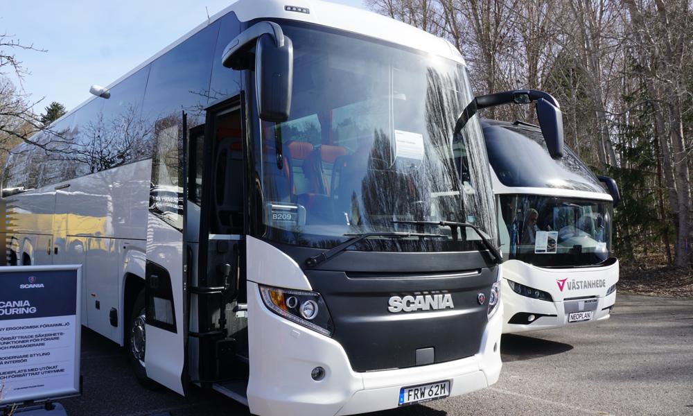 Scania på Busstorget 2023.                           