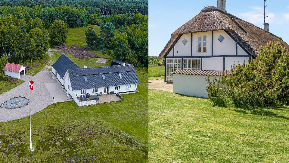 To unikke jagtejendomme er lige blevet sat til salg på Læsø - og de er de dyreste i udbud. <i>Foto: Peter Hoe Ejendomme og Estate Læsø.</i>