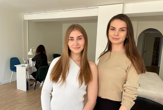 Daria Leasco og Oxana Preadco har sammen åbnet en skønhedsklinik i Hadsund.