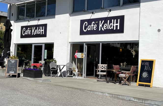 Café KeldH ligger i Grangårdscentret i Støvring.