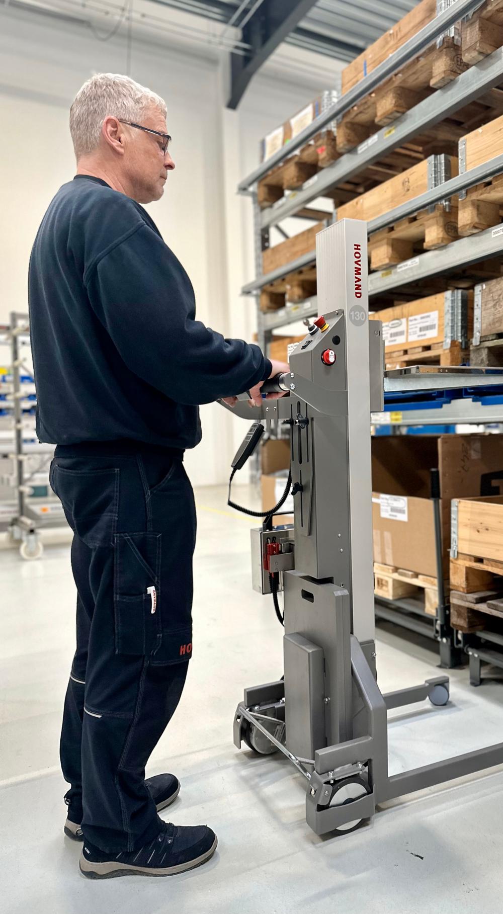 Hovmand - løfteudstyr med e-drive Hovmand - løfteudstyr med e-drive