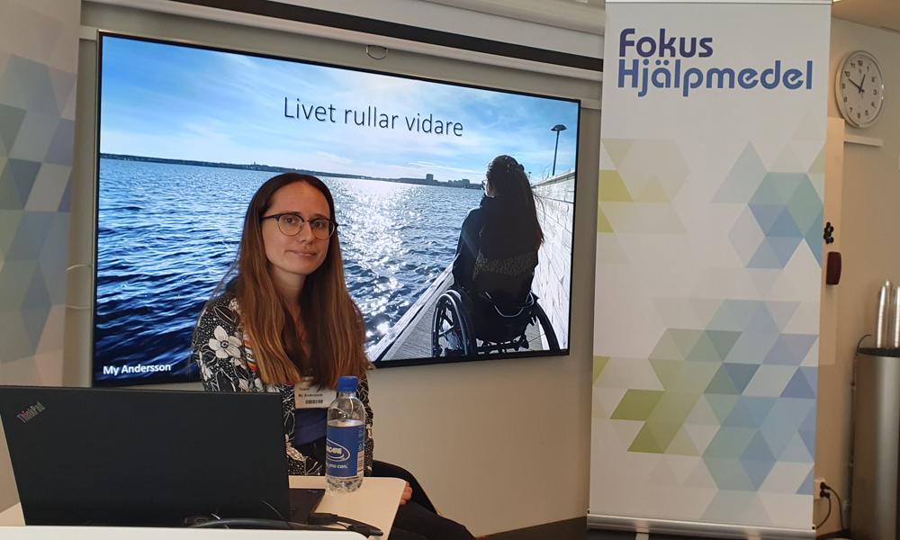 My Andersson, Norrbottens enda rehabinstruktör, är en av föreläsarna. My Andersson, Norrbottens enda rehabinstruktör, är en av föreläsarna.